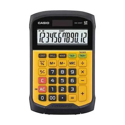 Casio WM-320MT Water-protected and Dust-proof Desktop Calculator
